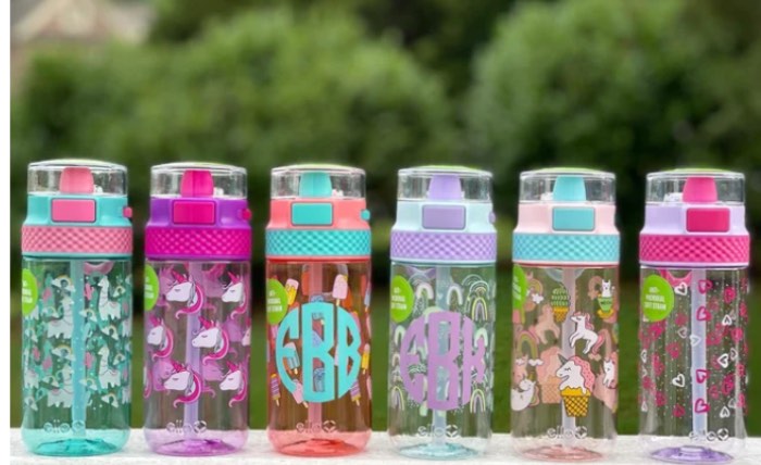 Ello Stratus 16oz Tritan 3-pk Water Bottle-Sweet Love (Design variety)