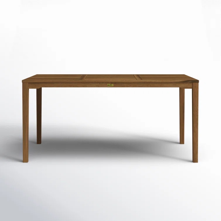 ( damaged)Fleur Rectangular Eucalyptus Outdoor Dining Table