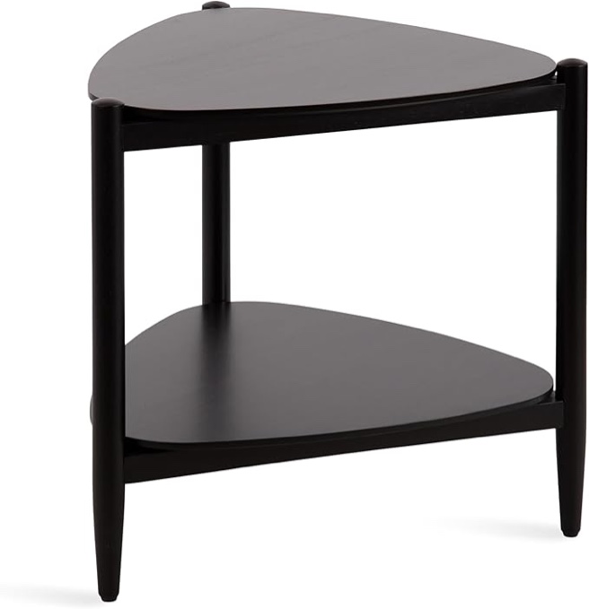 Kate and Laurel Knowlton Modern Tiered Triangle Side Table, 24 x 24 x ...