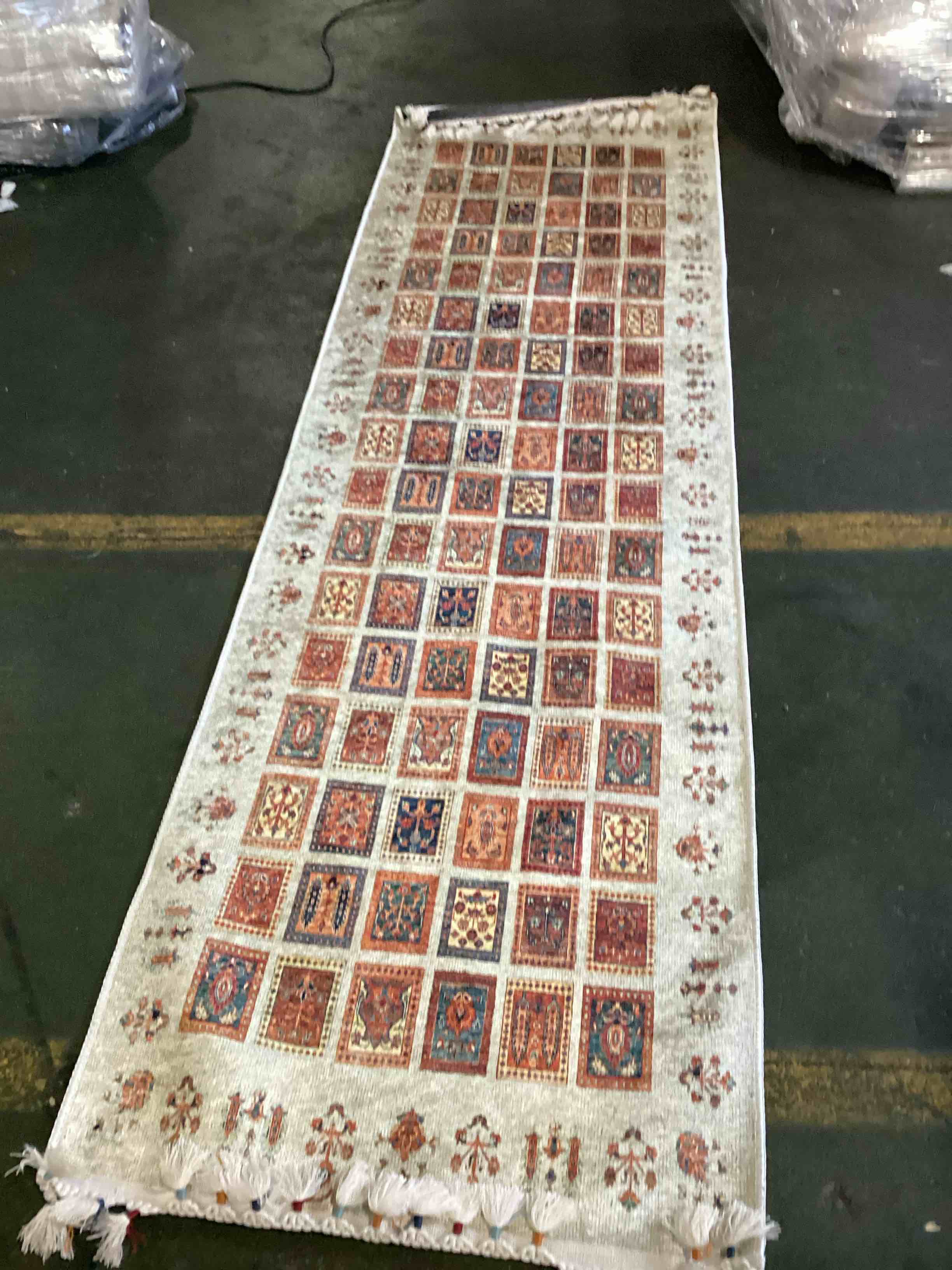 Cellia Area Rug with Non-Slip Backing Rug Size: Runner 2'8" x 8'11"