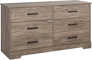 BILT tvilum Dou dresser Austin 6-Drawer Truffle Double Dresser