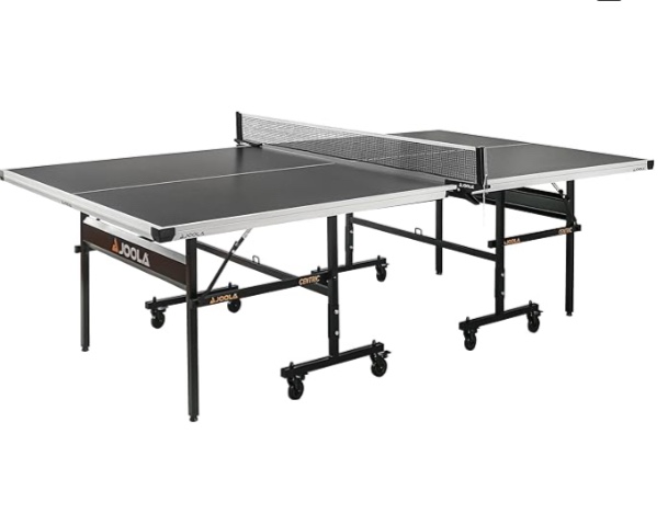 Joola Table Tennis Conversion Top - Full Sized MDF Ping Pong Table Top for Pool Table and Billiards with Foam Backing and Net Set