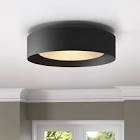 Savita 15.7" Flush Mount black 