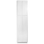 (Incomplete,similar to the photo) Utility Base 38 x 72 Georgetown White Shaker Kitchen Cabinet