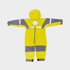 OAKI Rain & Trail Suit - Adult One Piece Rain Suit medium yellow