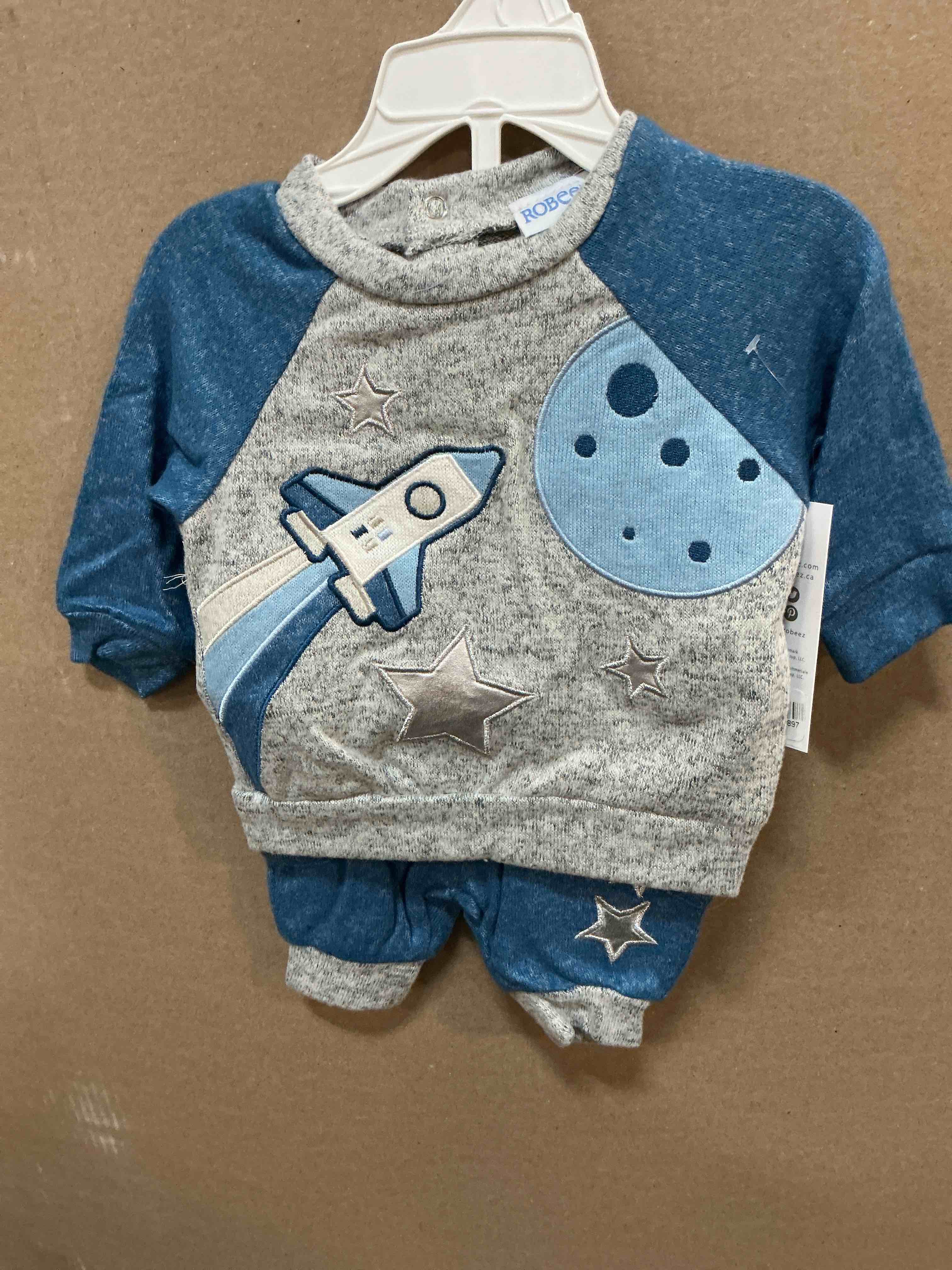 Robeez Infant Rocket 2-Piece Outfit, (Size Newborn)