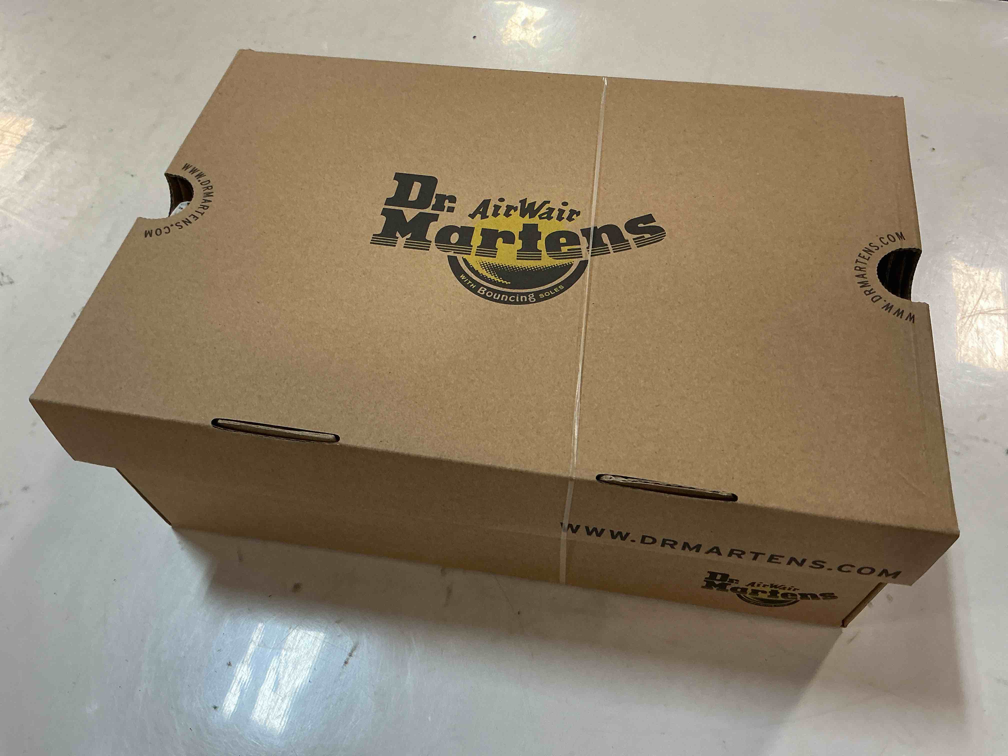 Condition photo showing New/Like New for Dr. Martens Women’s Pascal 8-Eye Boot, Size 9