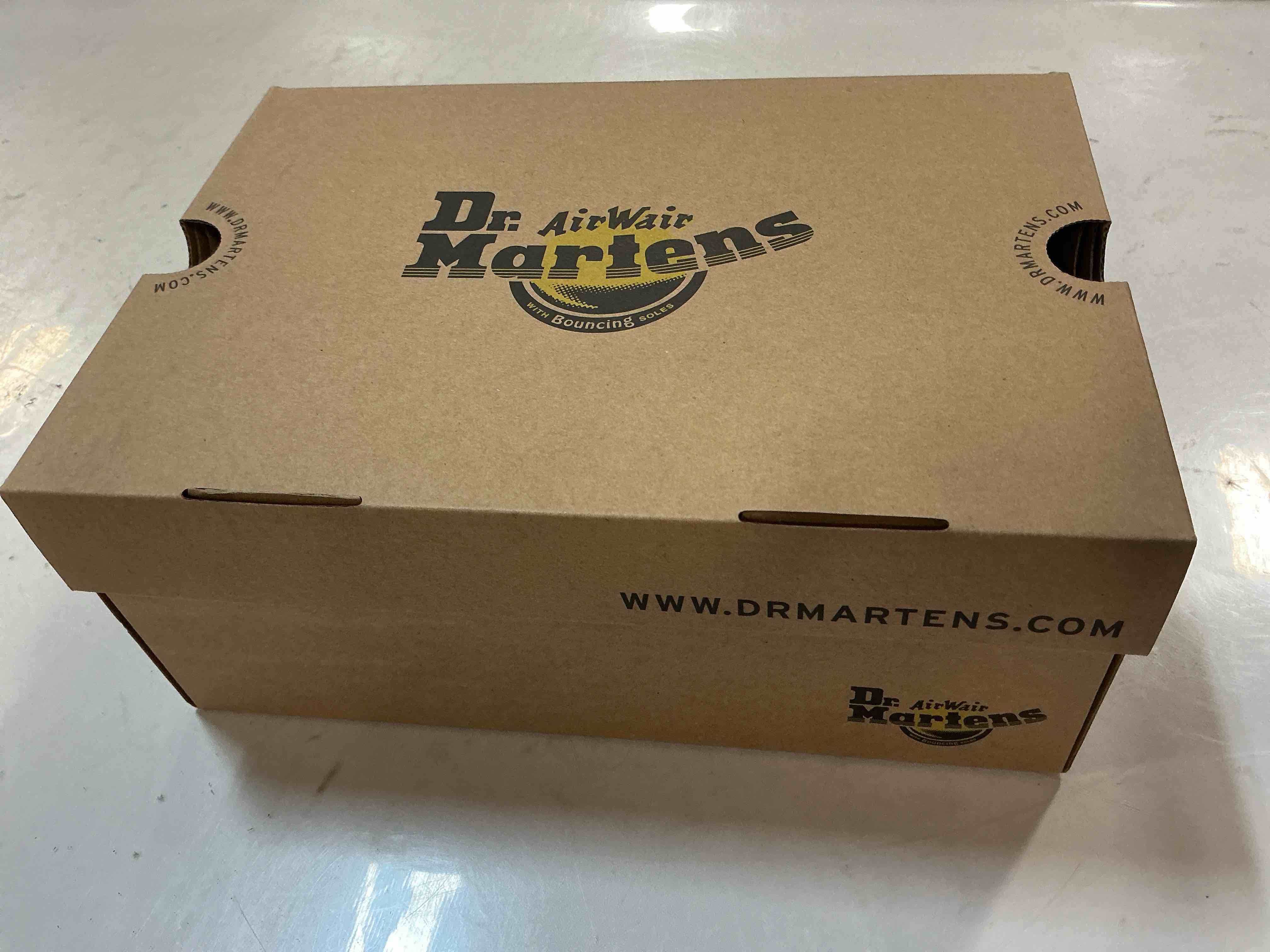 Condition photo showing New/Like New for Dr. Martens 1461 3 Eye Leather Oxfords, Black, Size Men’s 7/ Women’s 8