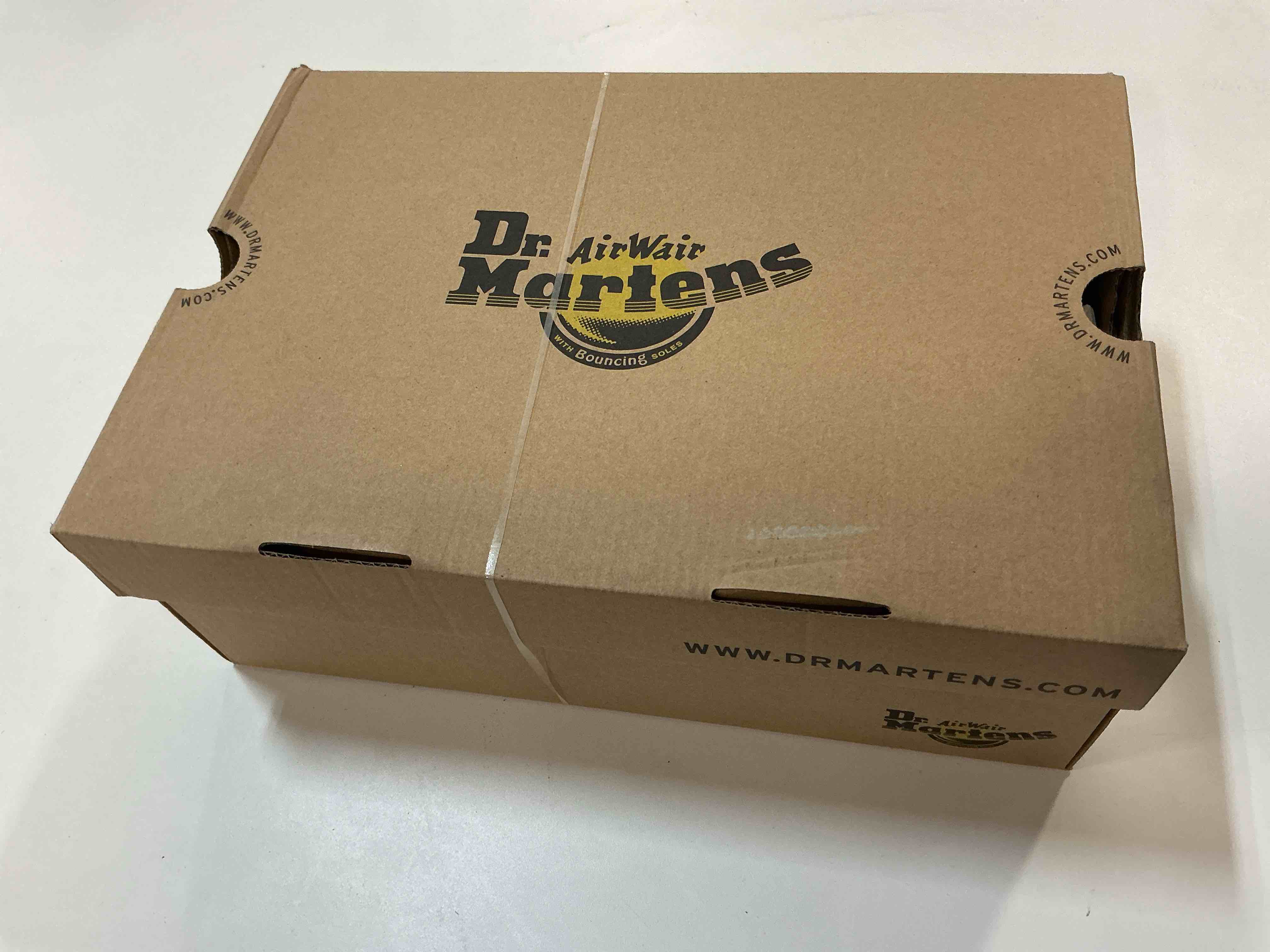 Condition photo showing New/Like New for Dr. Martens 1460 8-Eye Women’s Leather Boot, Black, Size 5