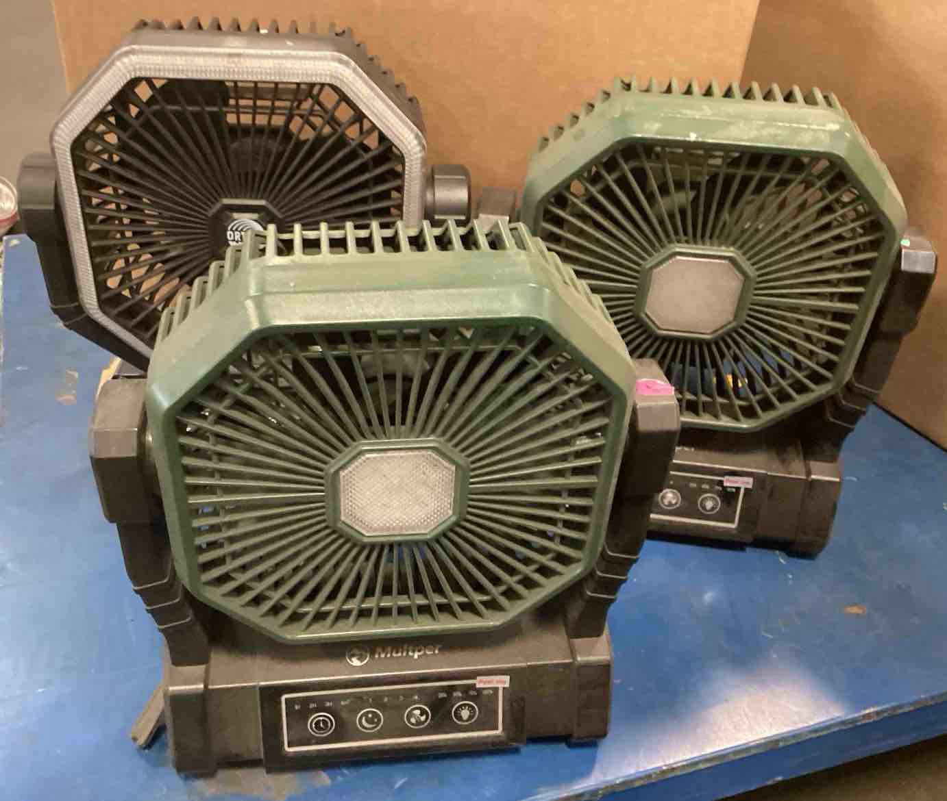 Assorted Camping Fan Rechargeable Portable Fan Outdoor