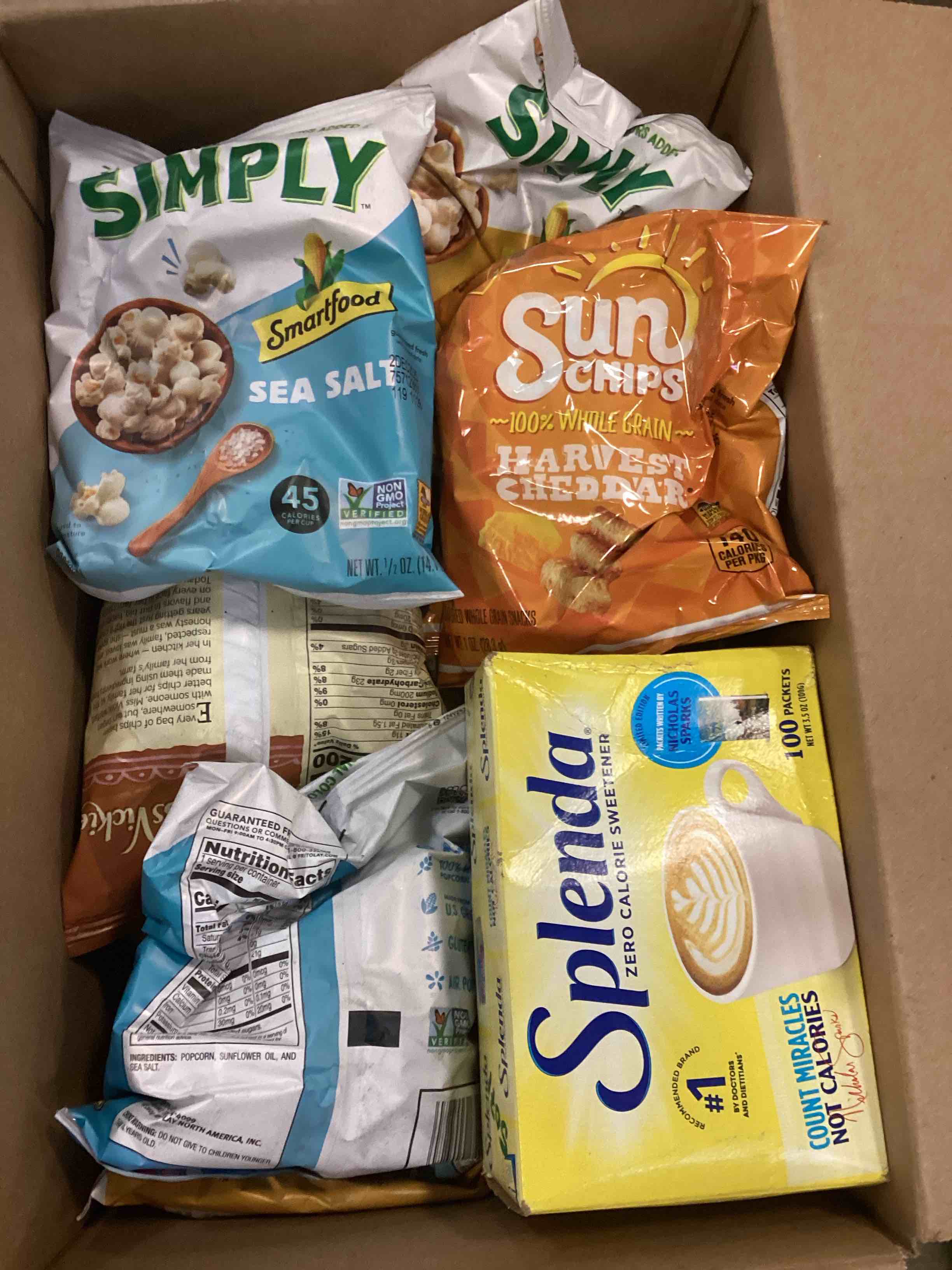 Assorted of different food products, snacks, drinks and other..(expiration date may vary)