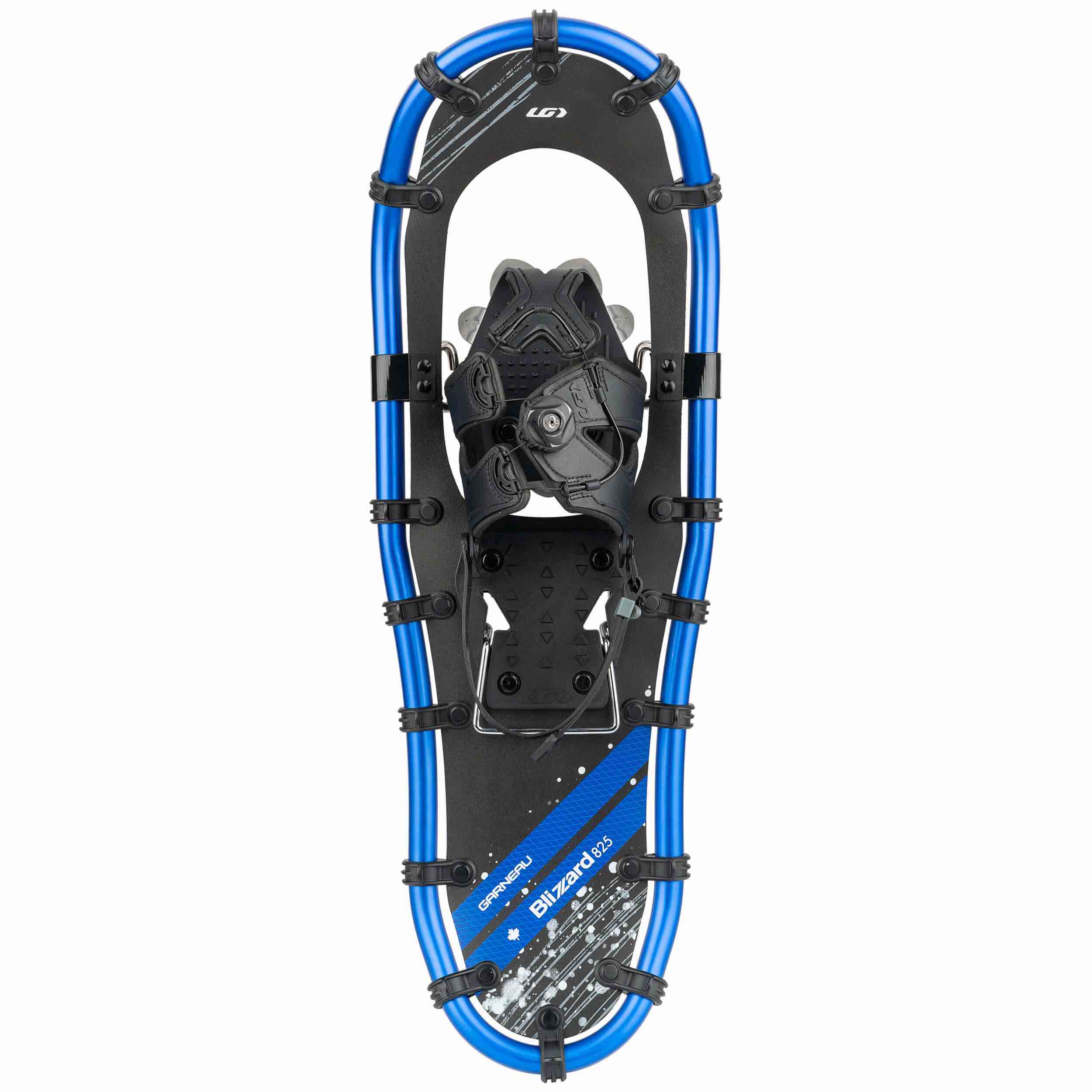 garneau blizzard iii snowshoes in black/blue, (unknown size)
