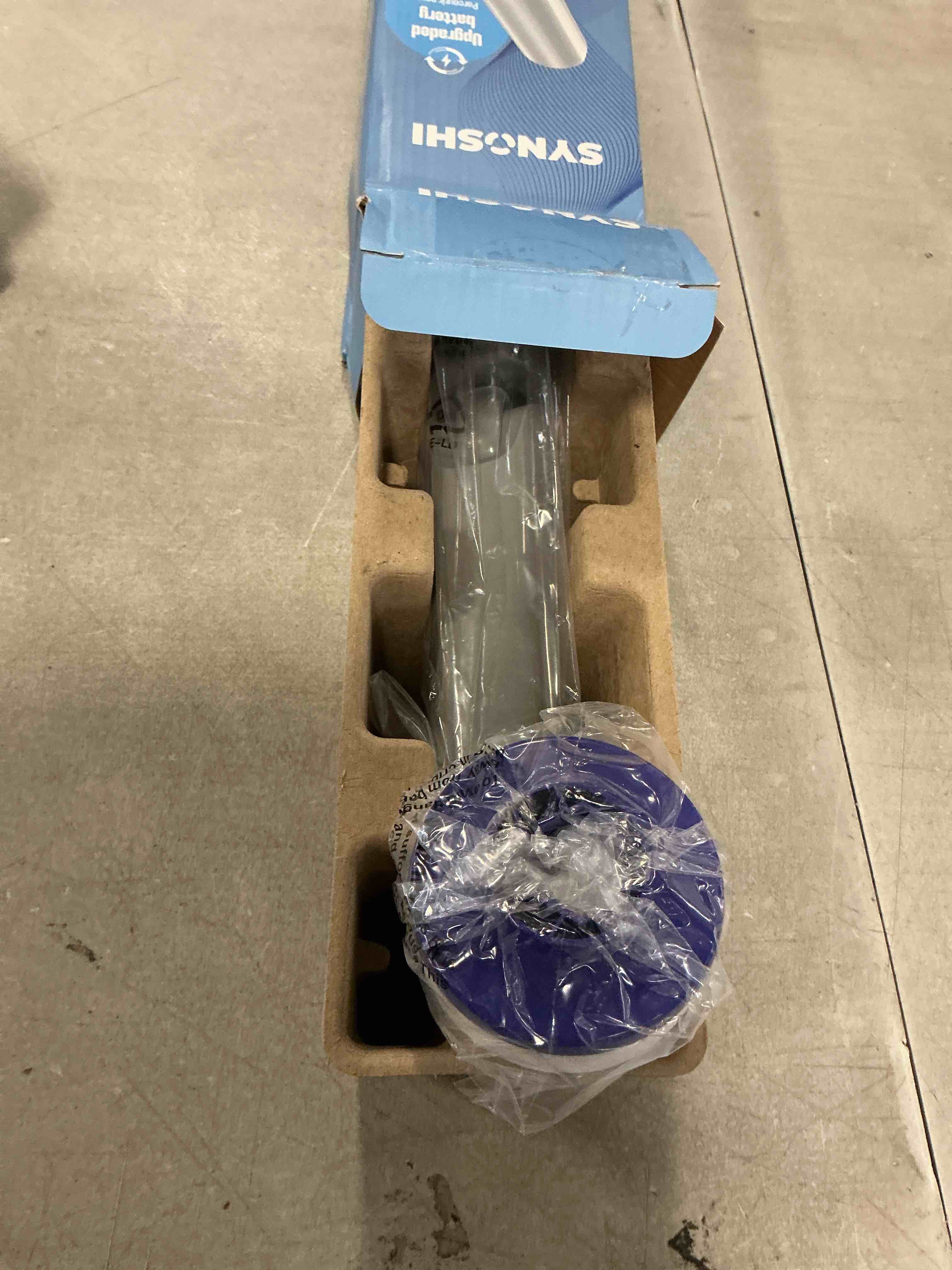 Condition photo showing Good Condition for SYNOSHI PRO Electric Spin Scrubber, Cordless Cleaning Brush Bathroom Scrubber. Waterproof Shower Cleaner Brush with Adjustable Angles, 2 Speed, 180Min Work Time for Floor, Bathtub, Kitchen, Car, Tub