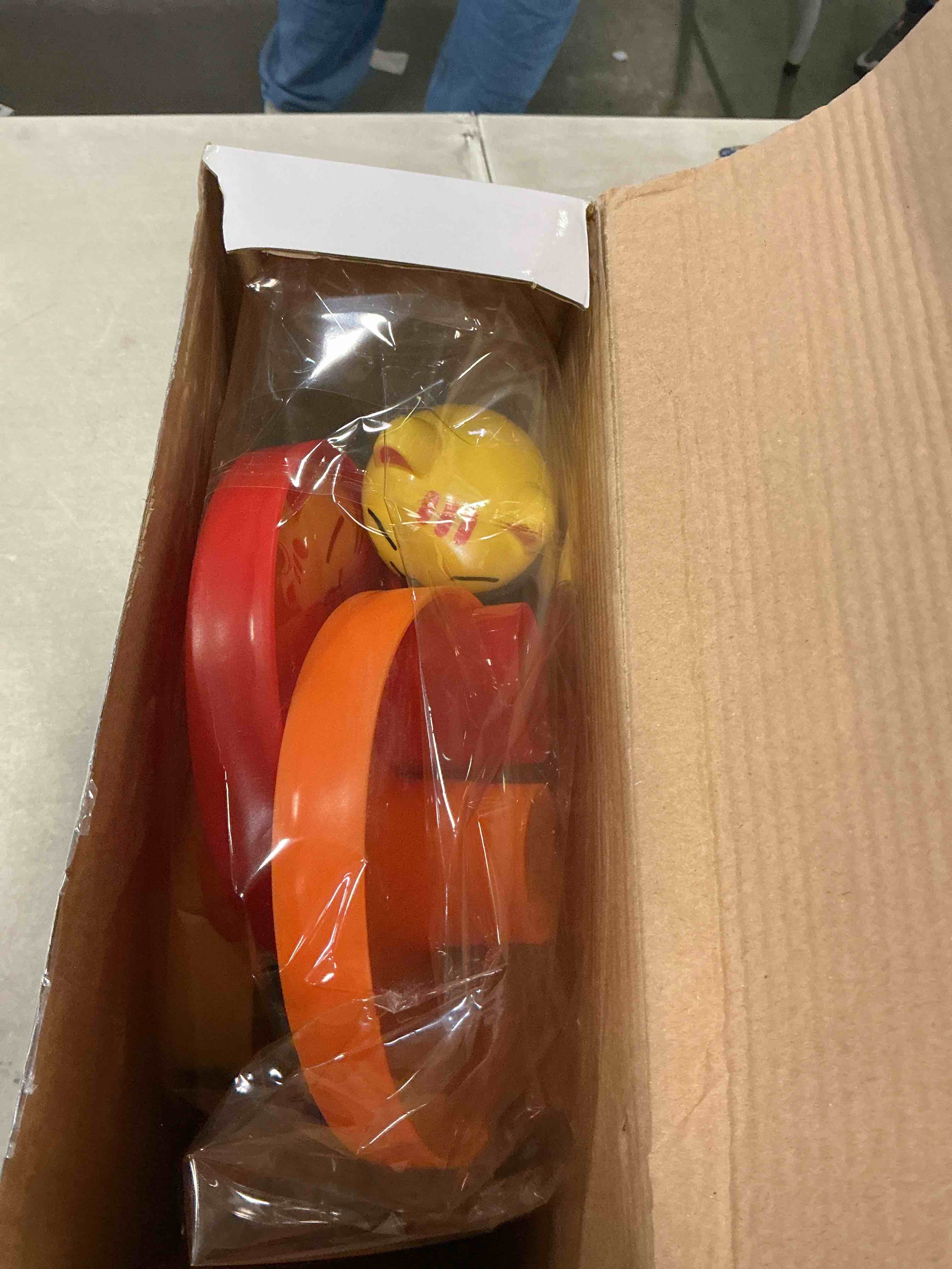 Condition photo showing Good Condition for 5 Layer Ball Drop and Roll Swirling Tower for Baby and Toddler Development Educational Toys | Stack, Drop and Go Ball Ramp Toy Set Includes 3 Spinning Acrylic Activity Balls with Colorful Beads (B06XSQQK37)