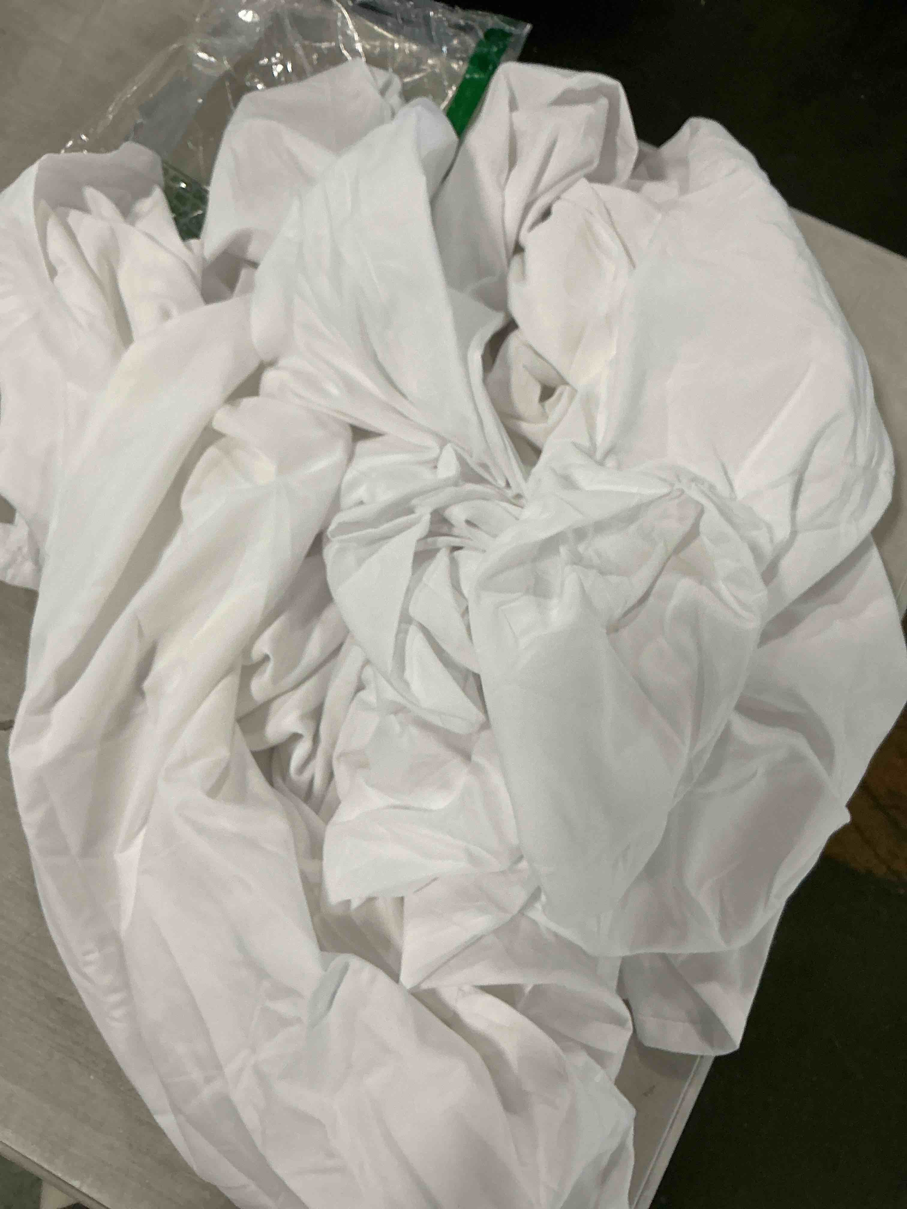 Condition photo showing As Is for Utopia Bedding Queen Bed Skirt - Soft Quadruple Pleated Ruffle - Easy Fit with 16 Inch Tailored Drop - Hotel Quality, Shrinkage and Fade Resistant (Queen, White)