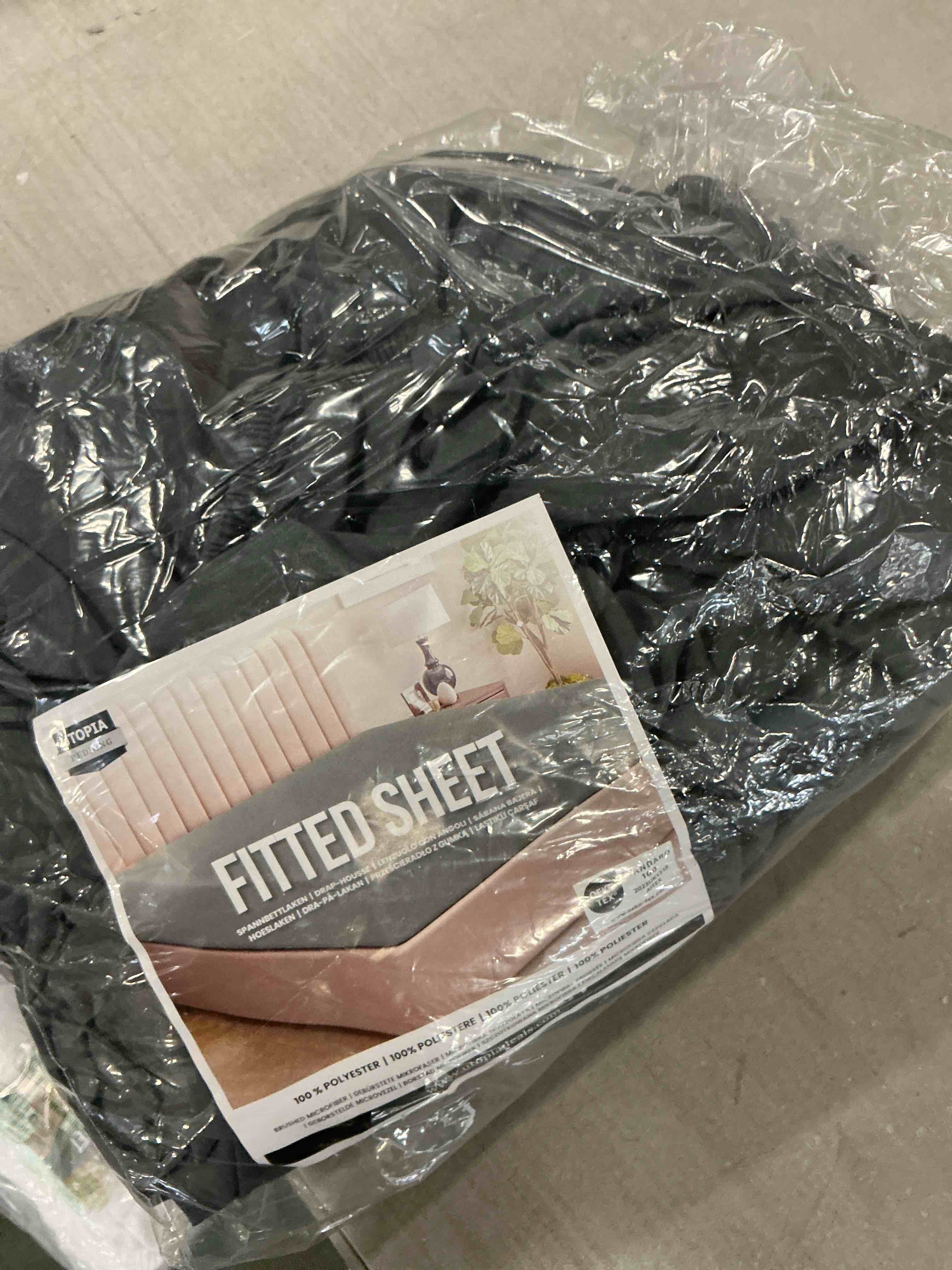 Condition photo showing As Is for Utopia Bedding Waterproof Mattress Protector Full Size, Premium 200 GSM Terry Mattress Cover, Soft & Breathable Bed Cover, Fitted Sheet Style with Stretchable Deep Pockets 15" (Gray)