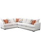 Neo Living NL717-BEIG Renee Oversized Corner Sectional, Beige