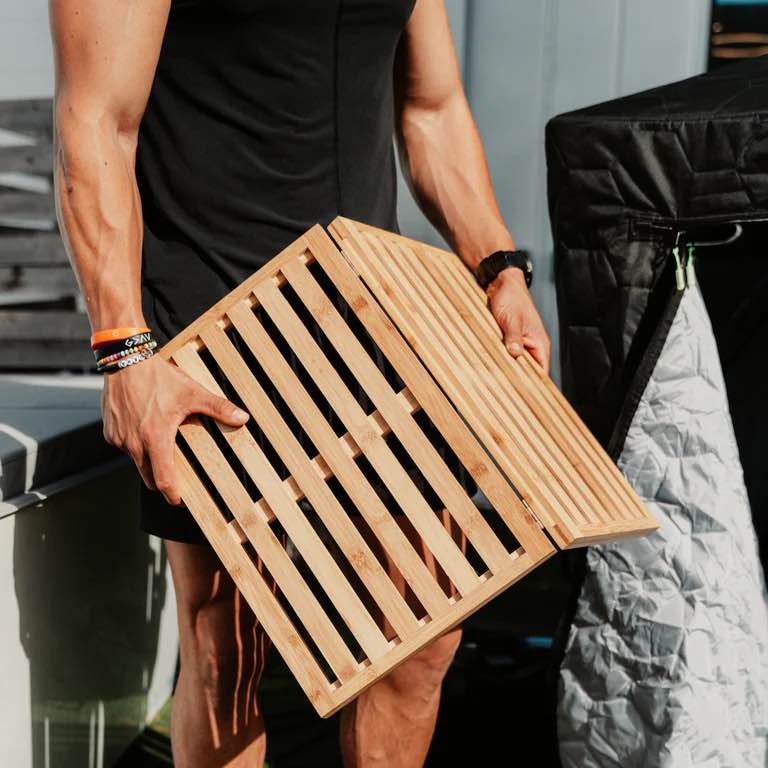 Bamboo Foldable Sauna Mat