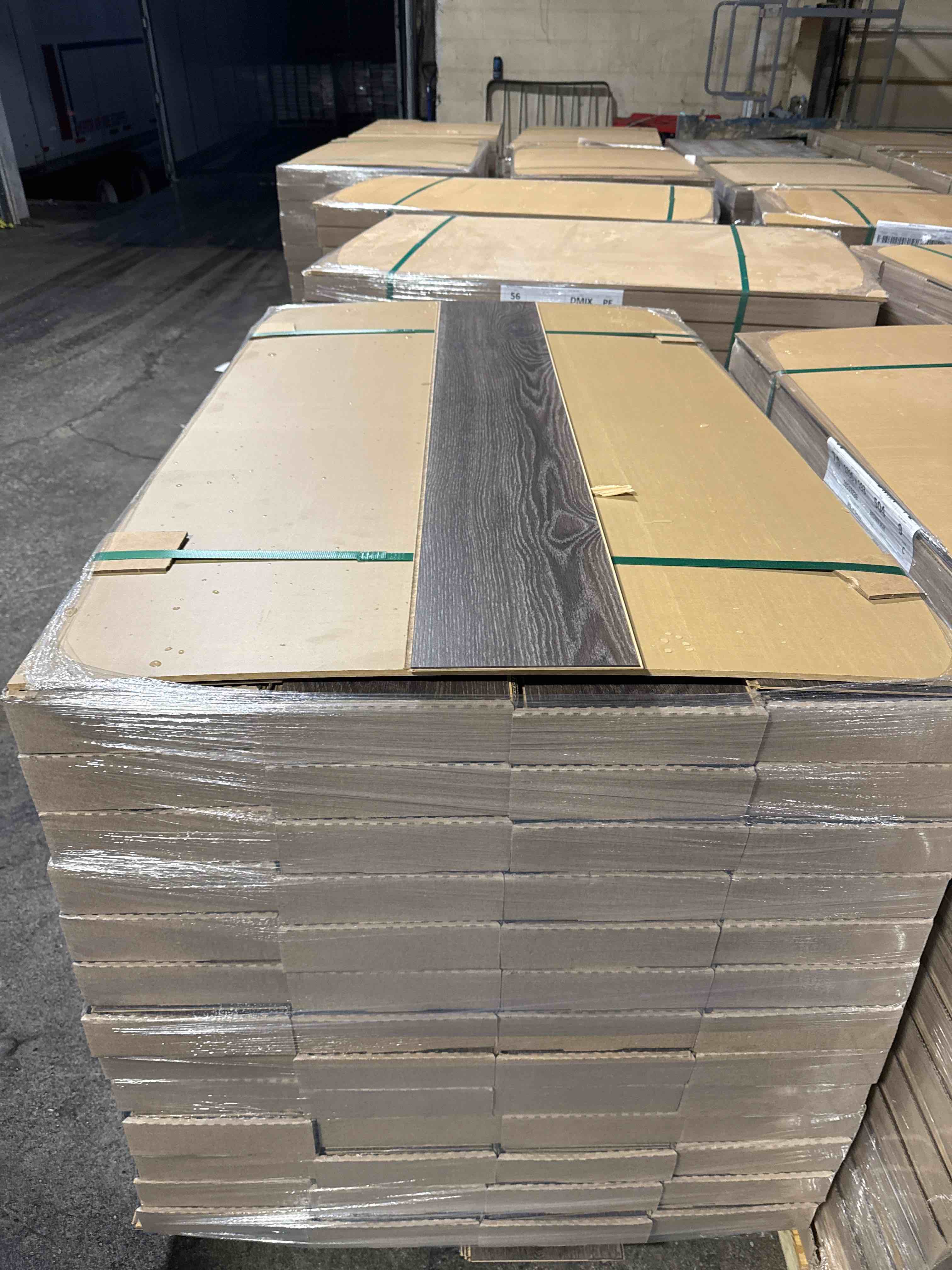 1376 sq ft of 7.75” x50.75” laminate flooring your bid per sq ft 