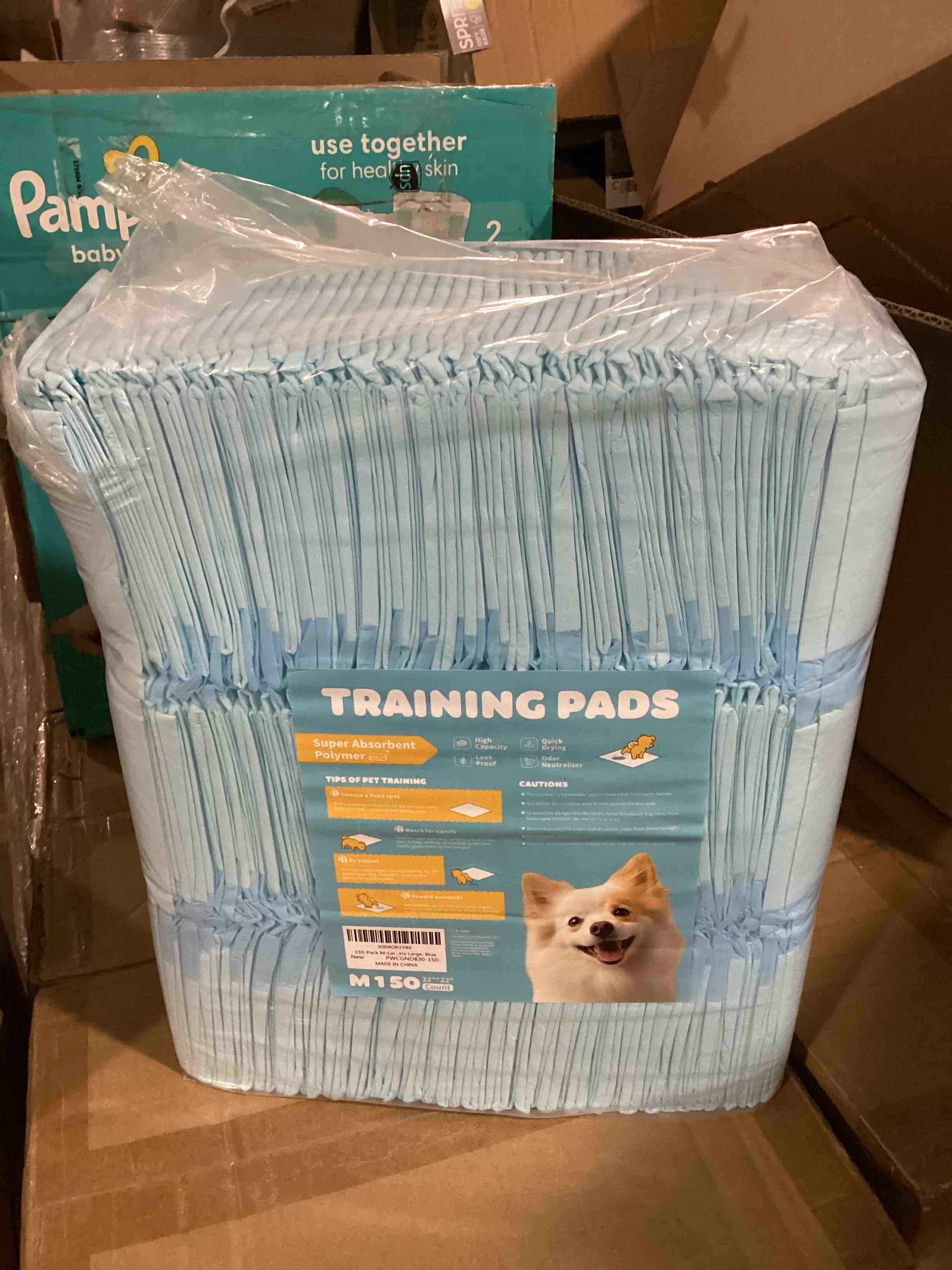Puppy Training Pads22” x 22”, 150 Count