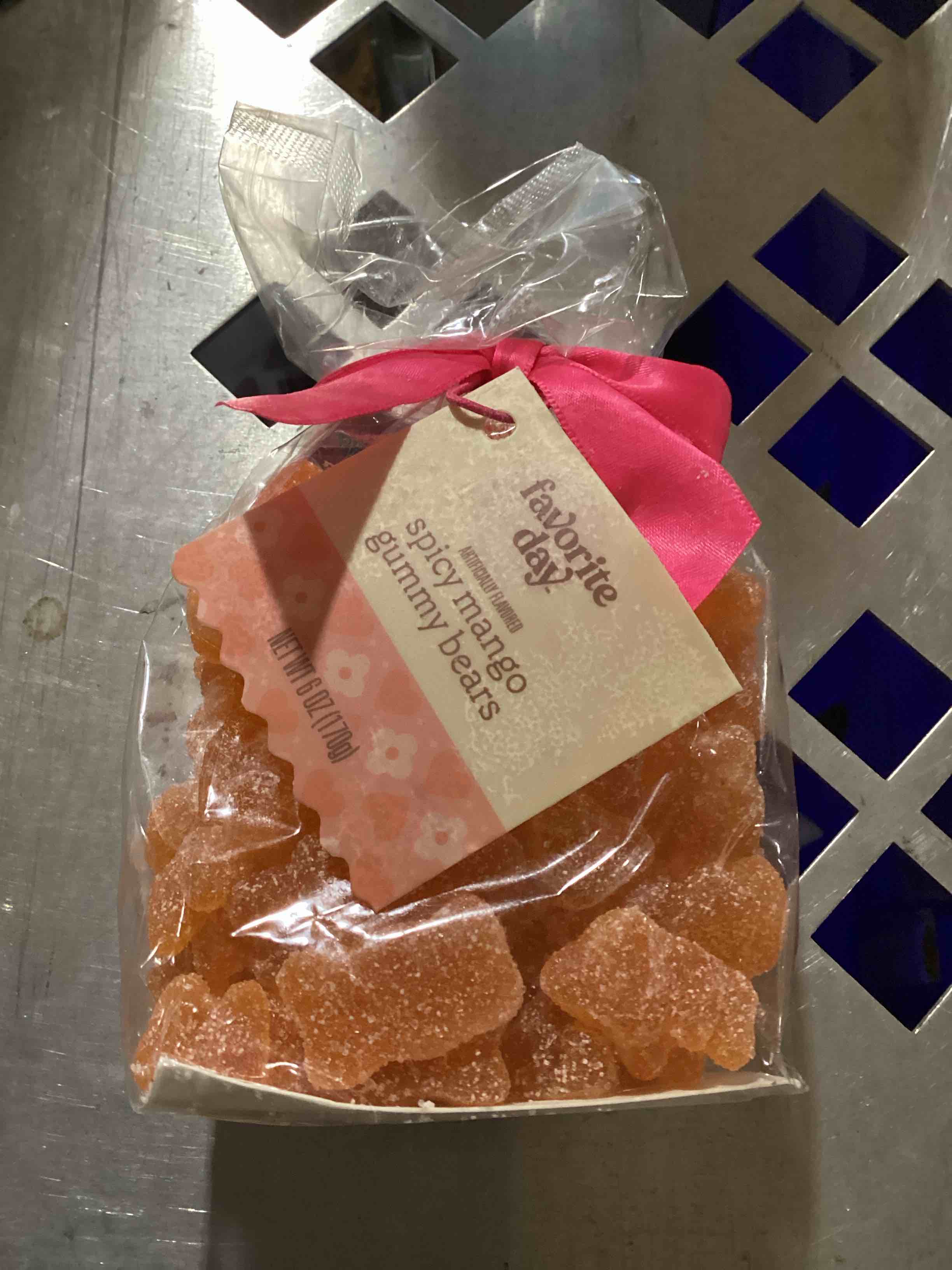 Valentine's Spicy Mango Chili Gummy Bears - 6oz - Favorite Day™ (BB 11/25)