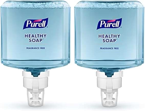 Set of 2 Purell Healthy Foaming Soap Unscented Dispenser Refills, 1 Ct