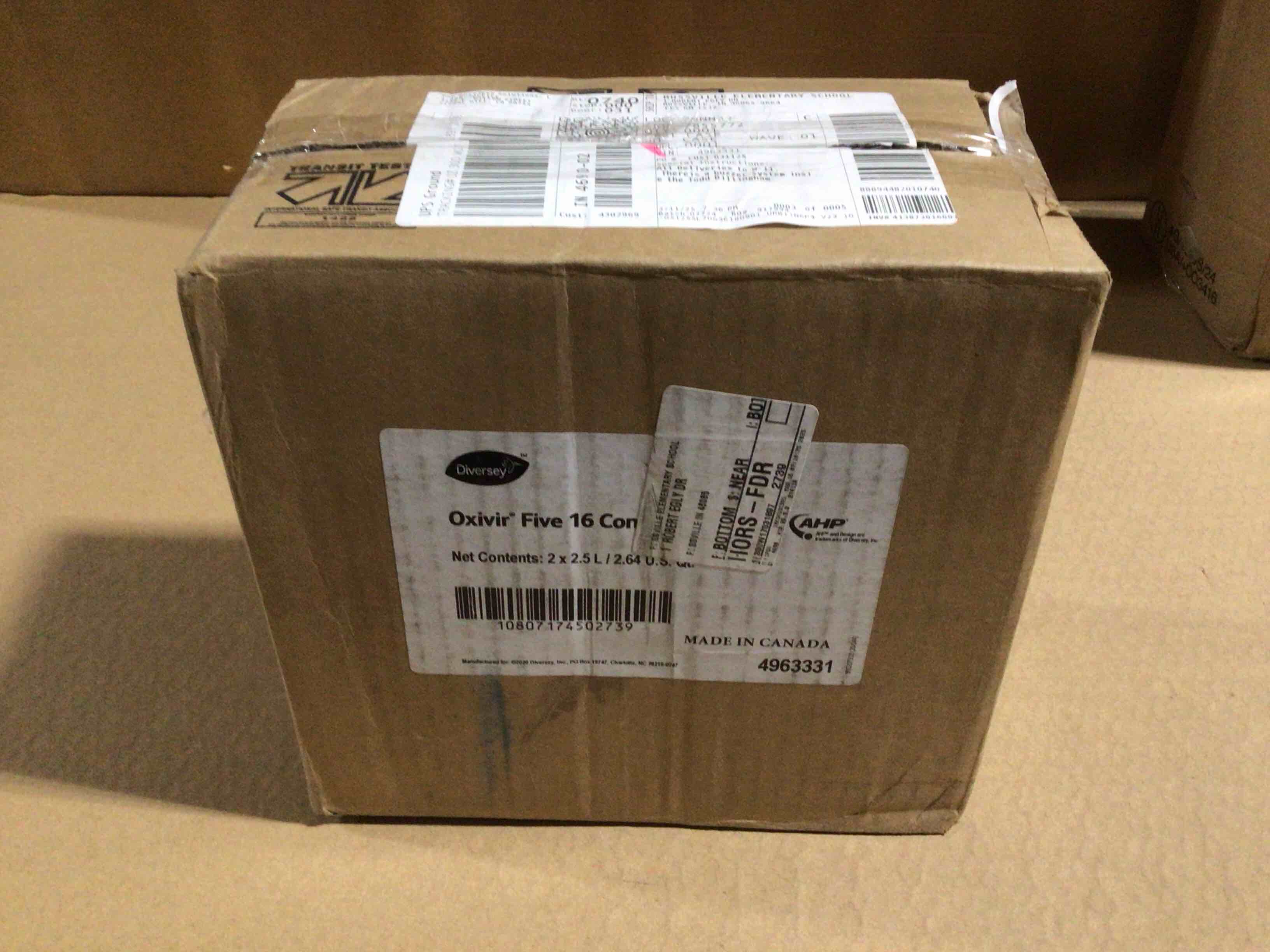 Set of 2 Diversity Oxivir Five 16 Disinfectant for J-Fill 913877