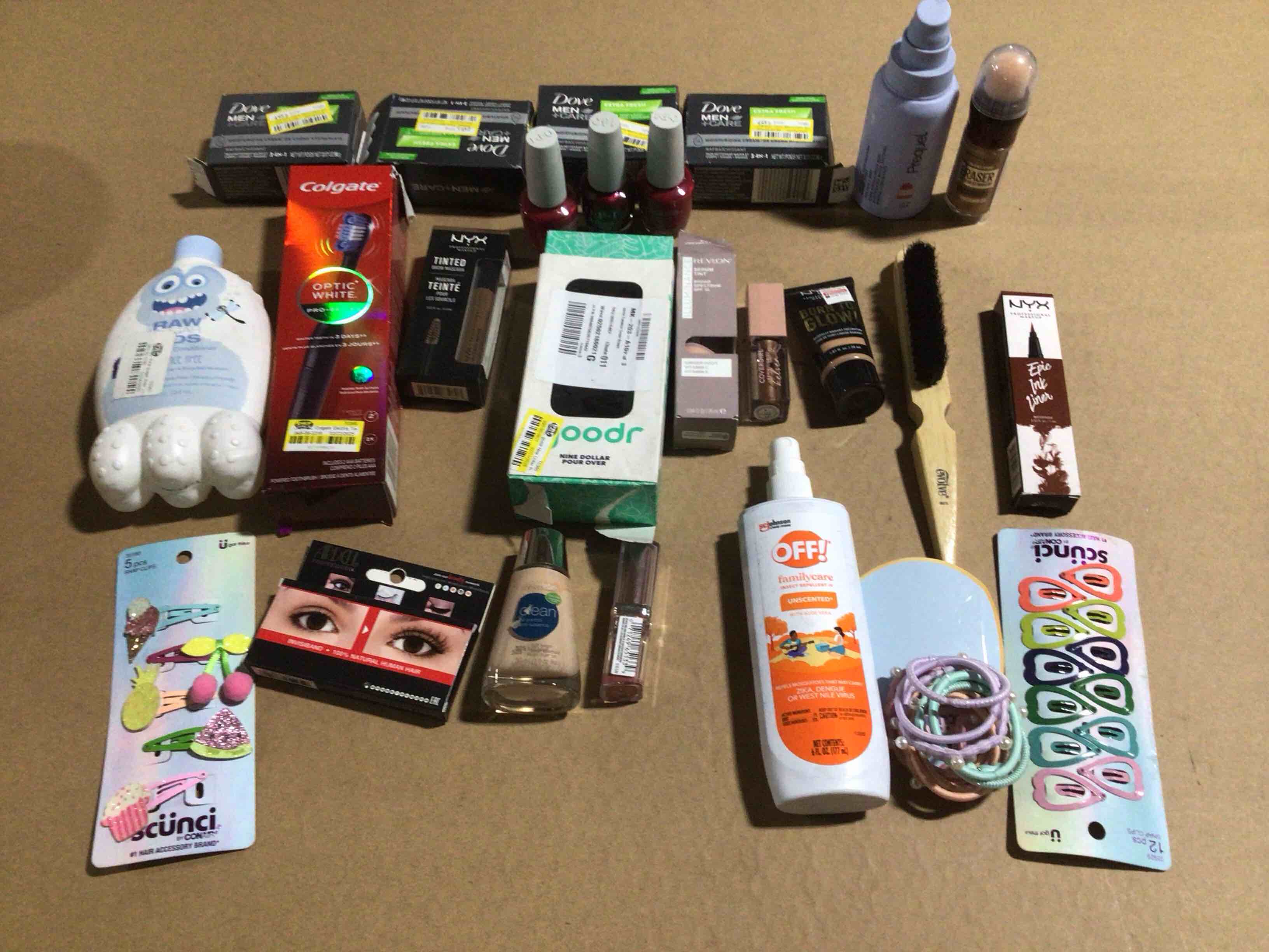 Various Health and Beauty Items