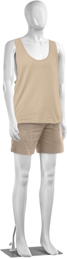SereneLife 73" Tall Full-Body Male Mannequin With Adjustable Head, Flexible Limbs (Torso Not Located) 