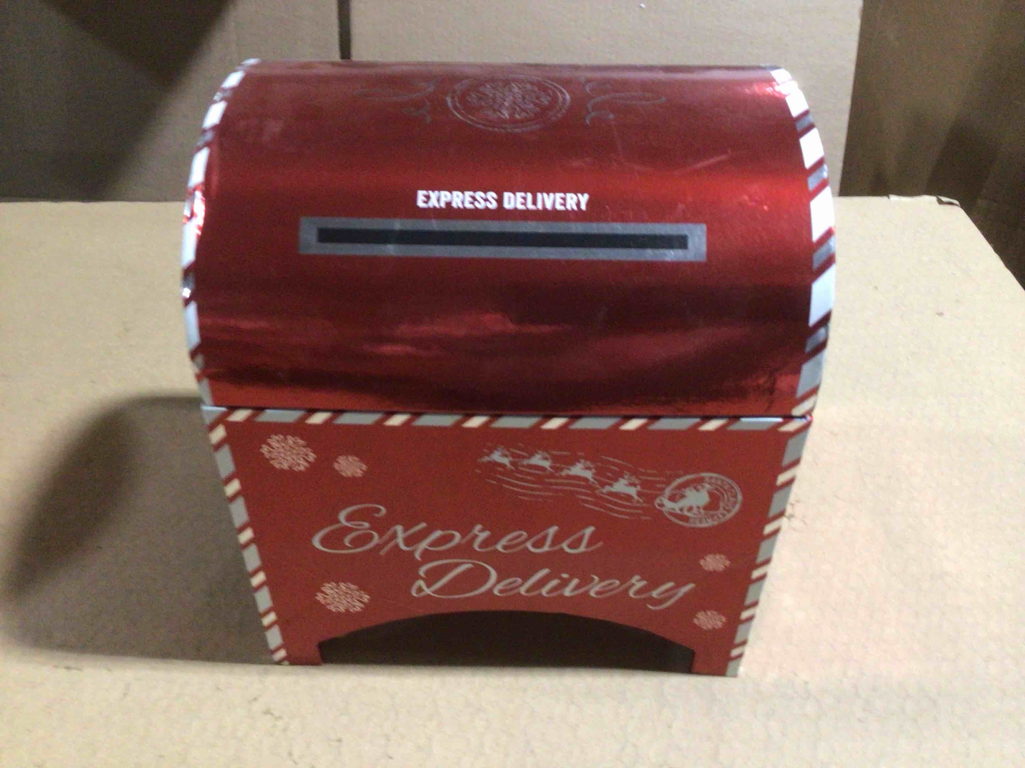 Indoor Holiday Decor North Pole Express Delivery Mail Box  