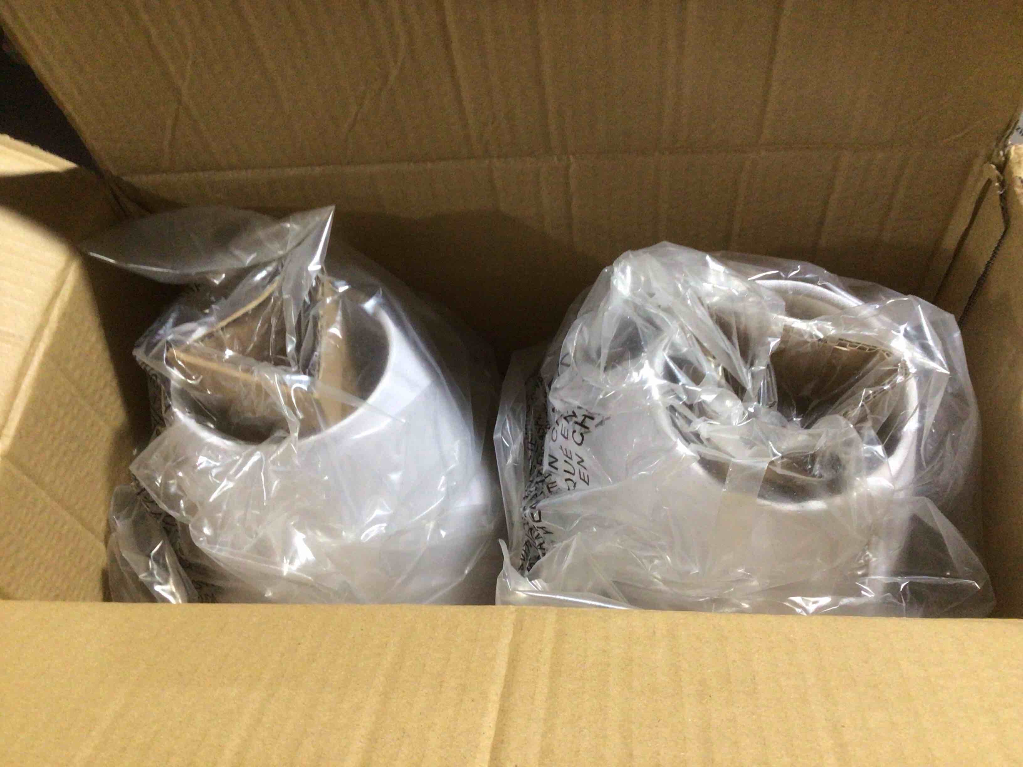 Condition photo showing Brand New for Faux Wood Mini Table Lamp Brown - Threshold™: Modern Accent Light, ETL Listed, No Assembly Required