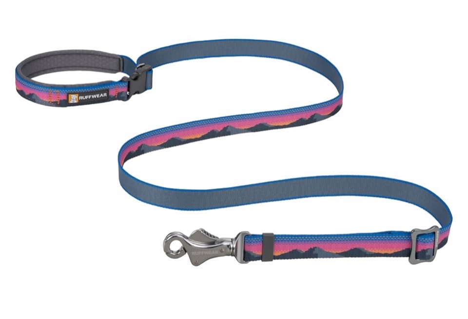 Ruffwear, Crag Ex Leash, Extendable Dog Leash, Hand-Held or Waist-Worn Reflective Lead, Alpine Dusk