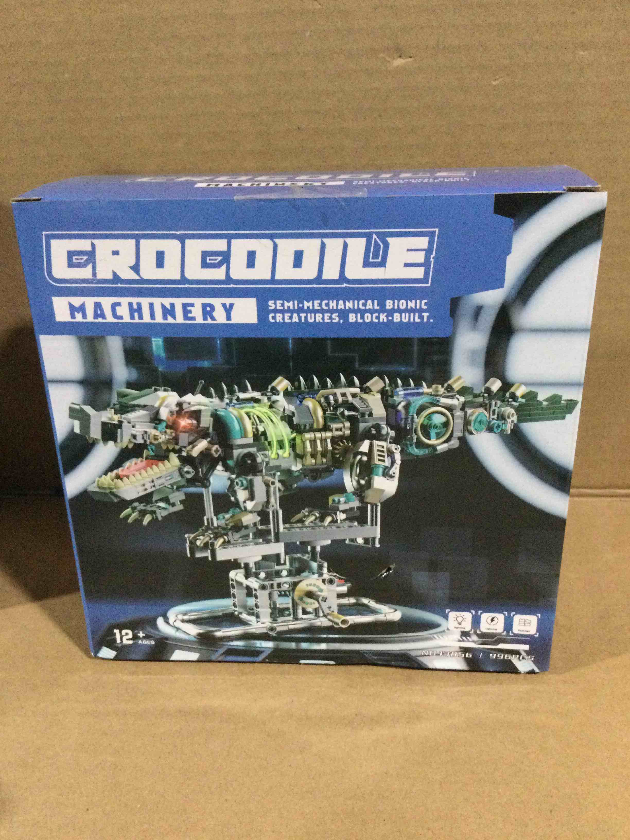 Condition photo showing New/Like New for qjyamk ideas mechanical crocodile building set