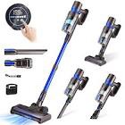 kclaso cordless vacuum cleaner, 550w 45kpa 50min vacuum cleaners for home, self-standing stick vacuu