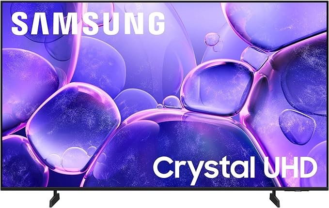 (Screen Damaged) Samsung 70-Inch Class Crystal UHD U8000F 4K Smart TV (2025 Model) Endless Free Content, Crystal Processor 4K, MetalStream Design, Knox Security, Alexa Built-in