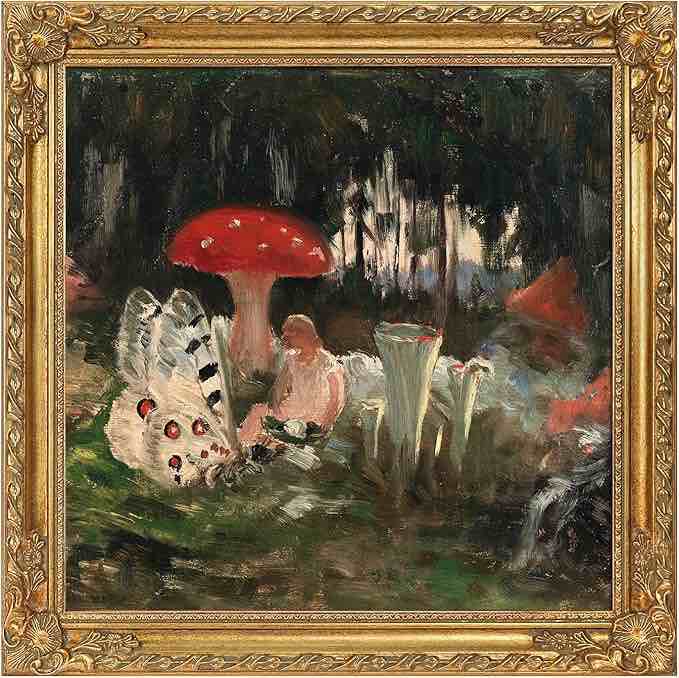 FOLKOR Rustic Embossed Wood Frame for 12x12 Canvas Painting, Antique Gold Designer Art for Portrait Landscape Hotel Cruise Gallery Wall Decor Birthday Gift (Empty, No Cover & Backboard)