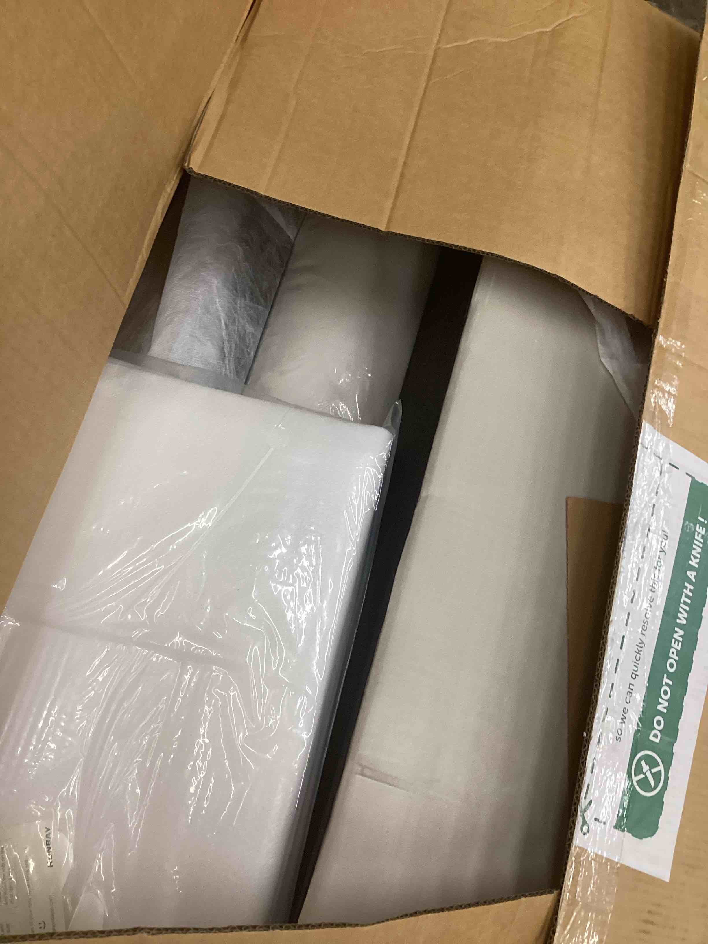 Condition photo showing Good Condition for Wauseon 2 - Piece 108.7 Sofa Couch Beige (Box 2/5)