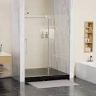 h5 sliding shower door 56” x 60” f05b60p
