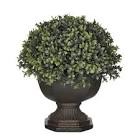 16" Faux Boxwood Topiary in Urn
