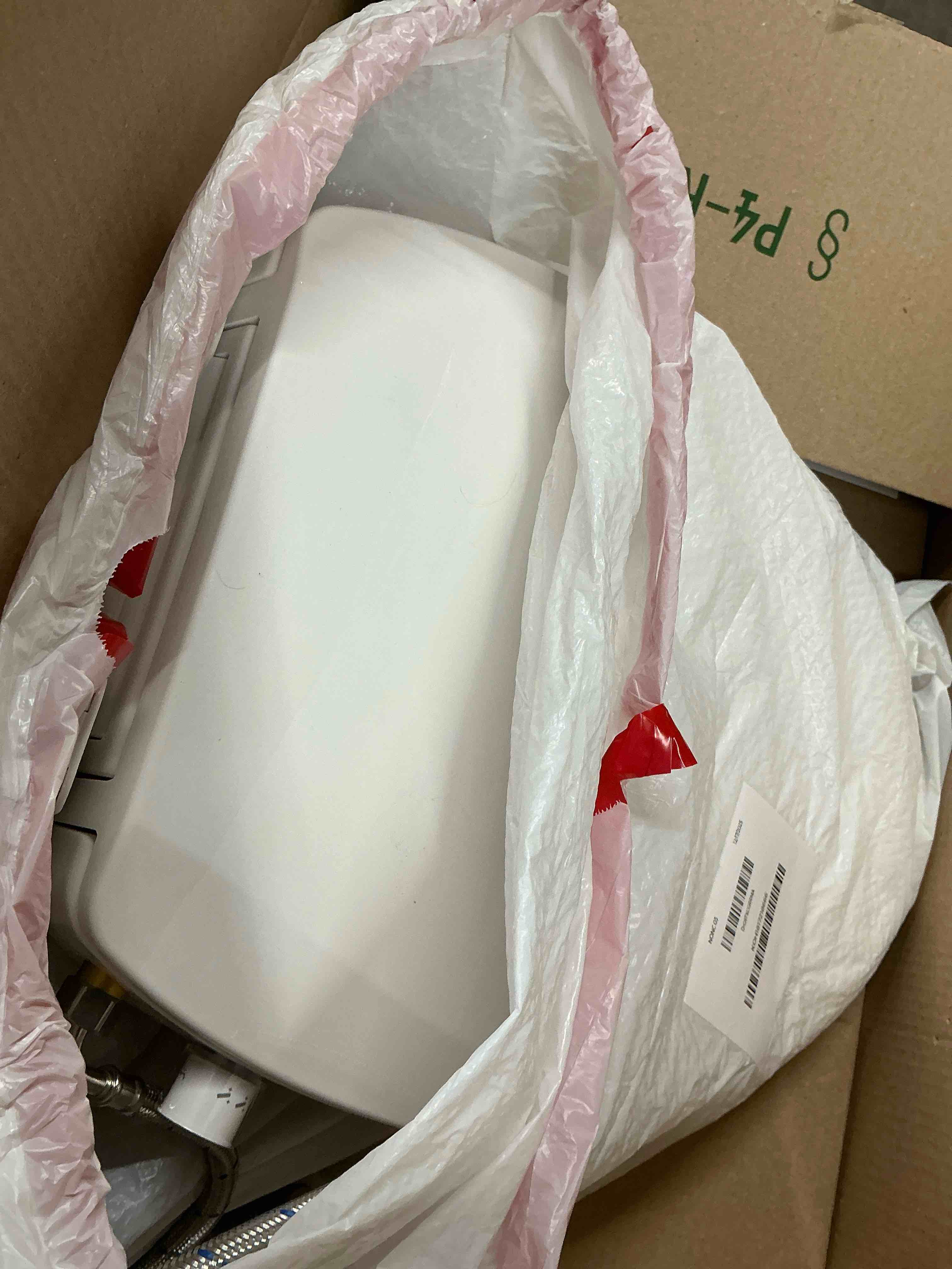 Condition photo showing As Is for Smart Bidet Toilet Seat Attachment & Fresh Water Sprayer (Cool & Warm Temperature Control