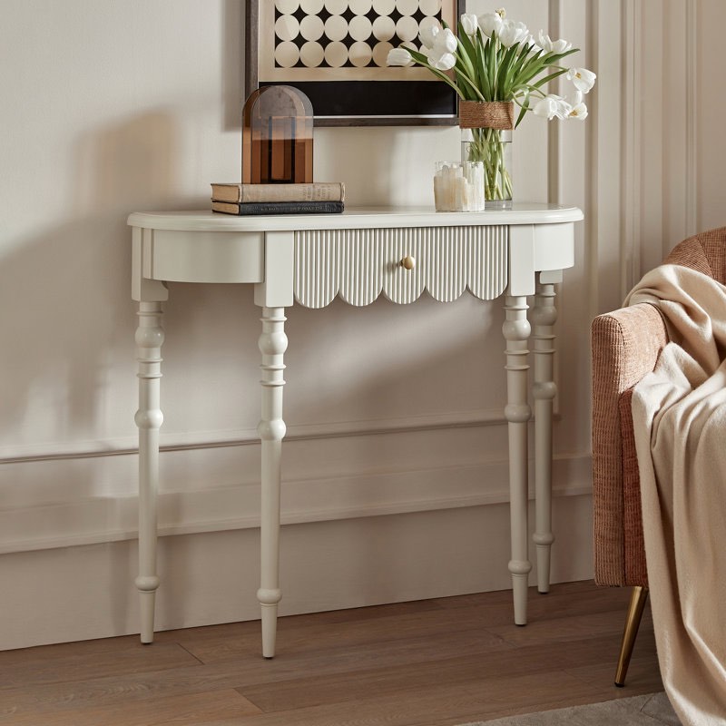 39" solid wood console table 4527732103