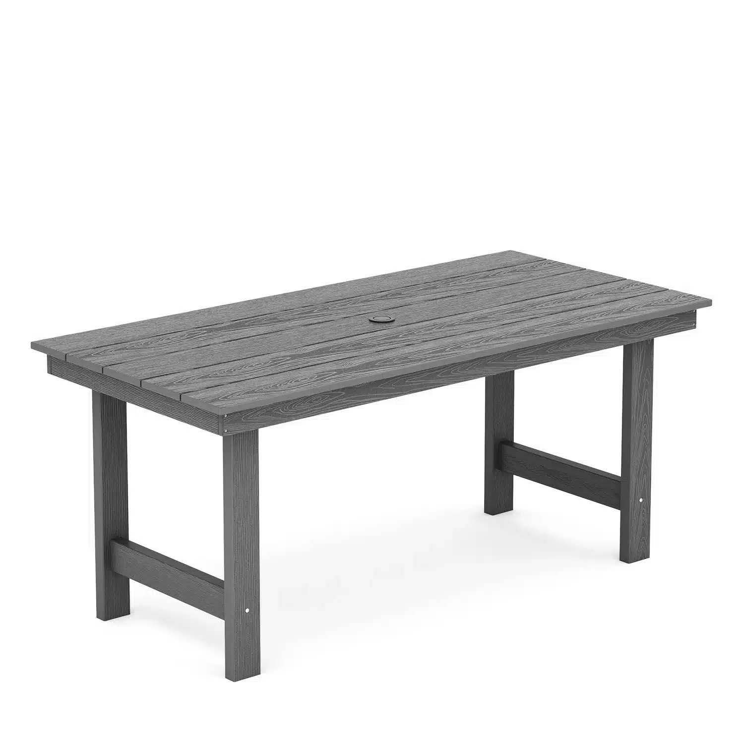 grange hdpe outdoor 32? x 67? dining table
