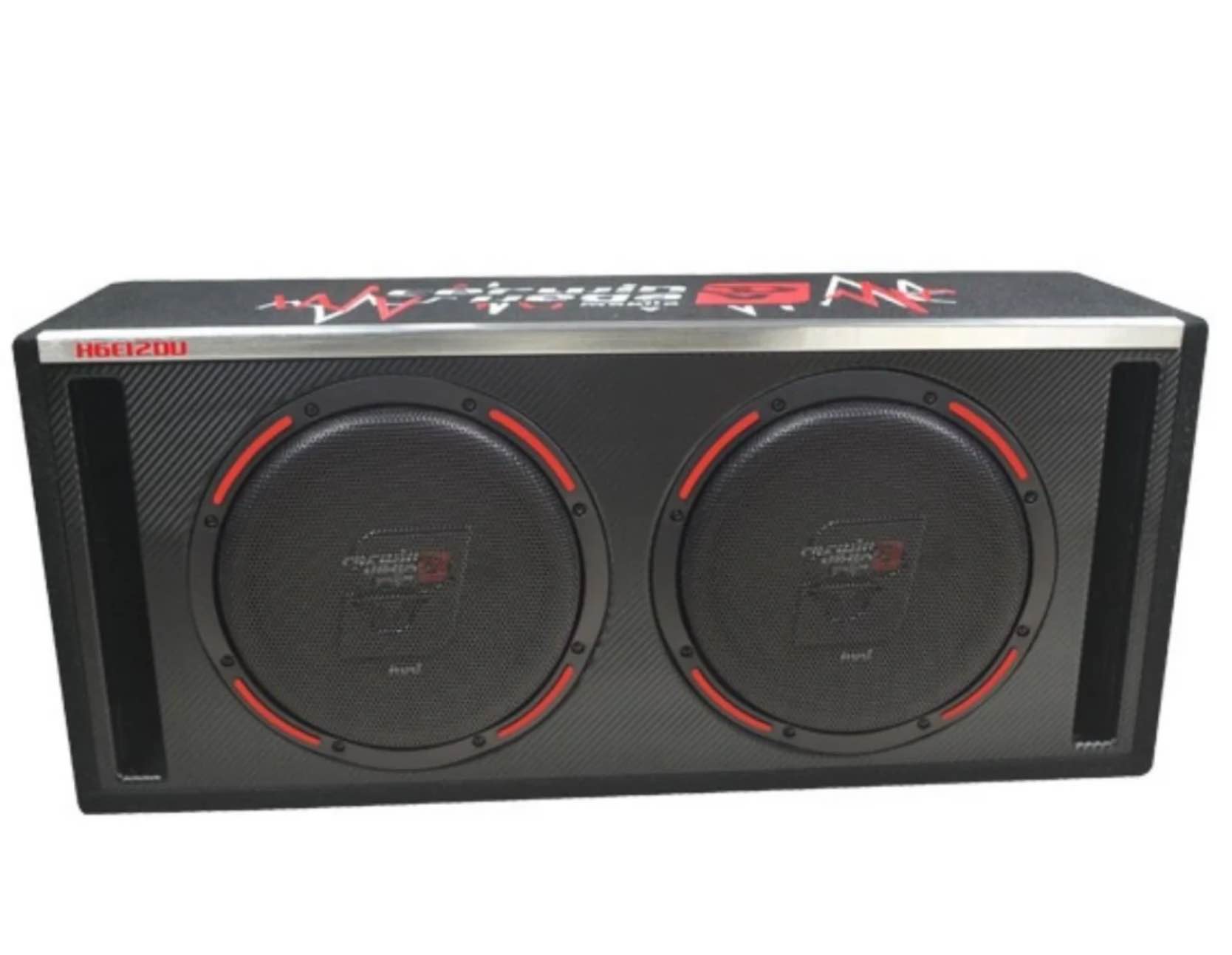 HED Series Dual 12" Vented Subwoofer Enclosure (Passive) - H6E12DV