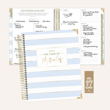Bloom daily planners 2026 bloom x Cleerely stated Planner,7.5 x 9, Year of Miracles.