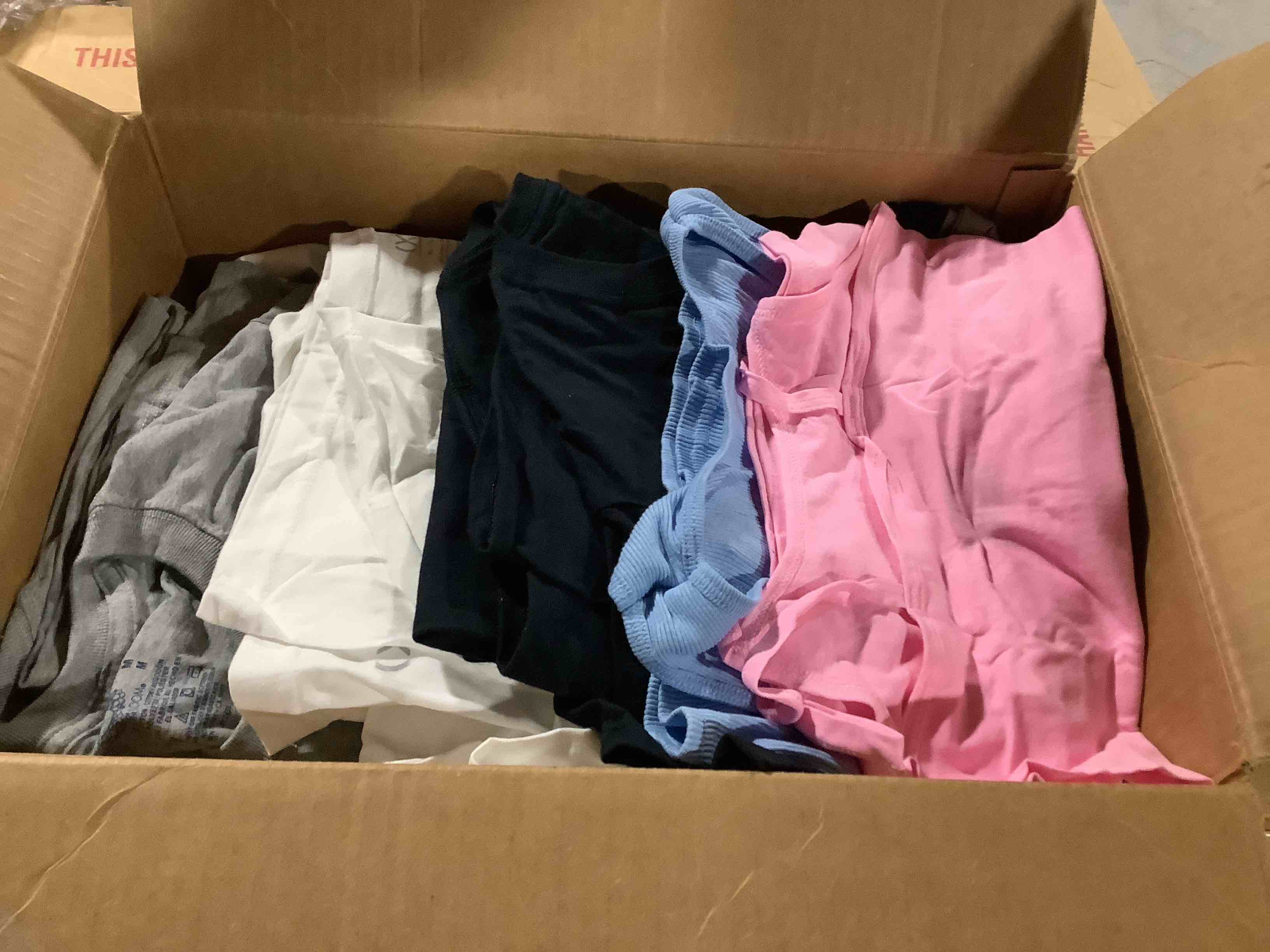 box lot of miscellaneous items 