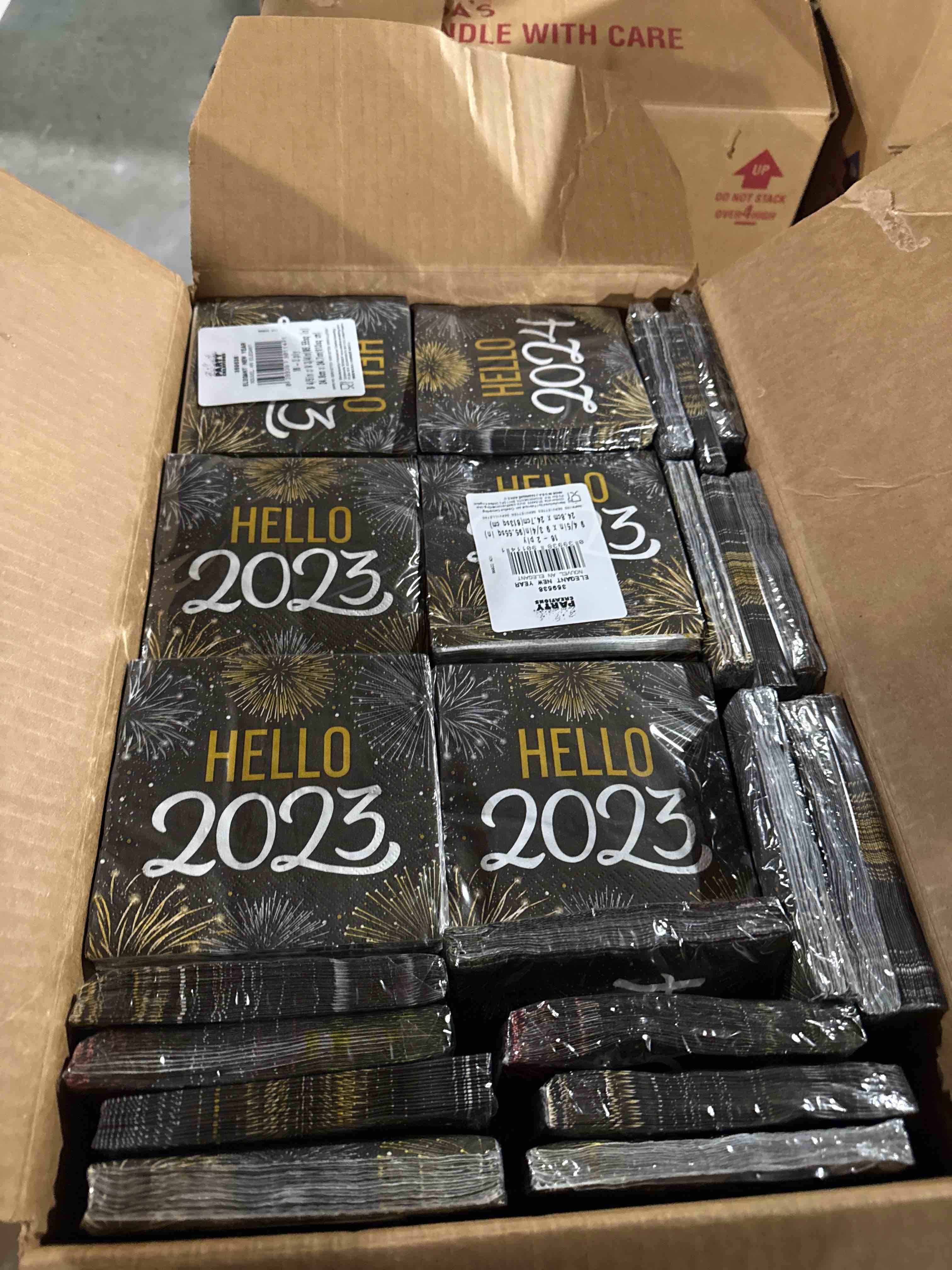 box lot of miscellaneous items 