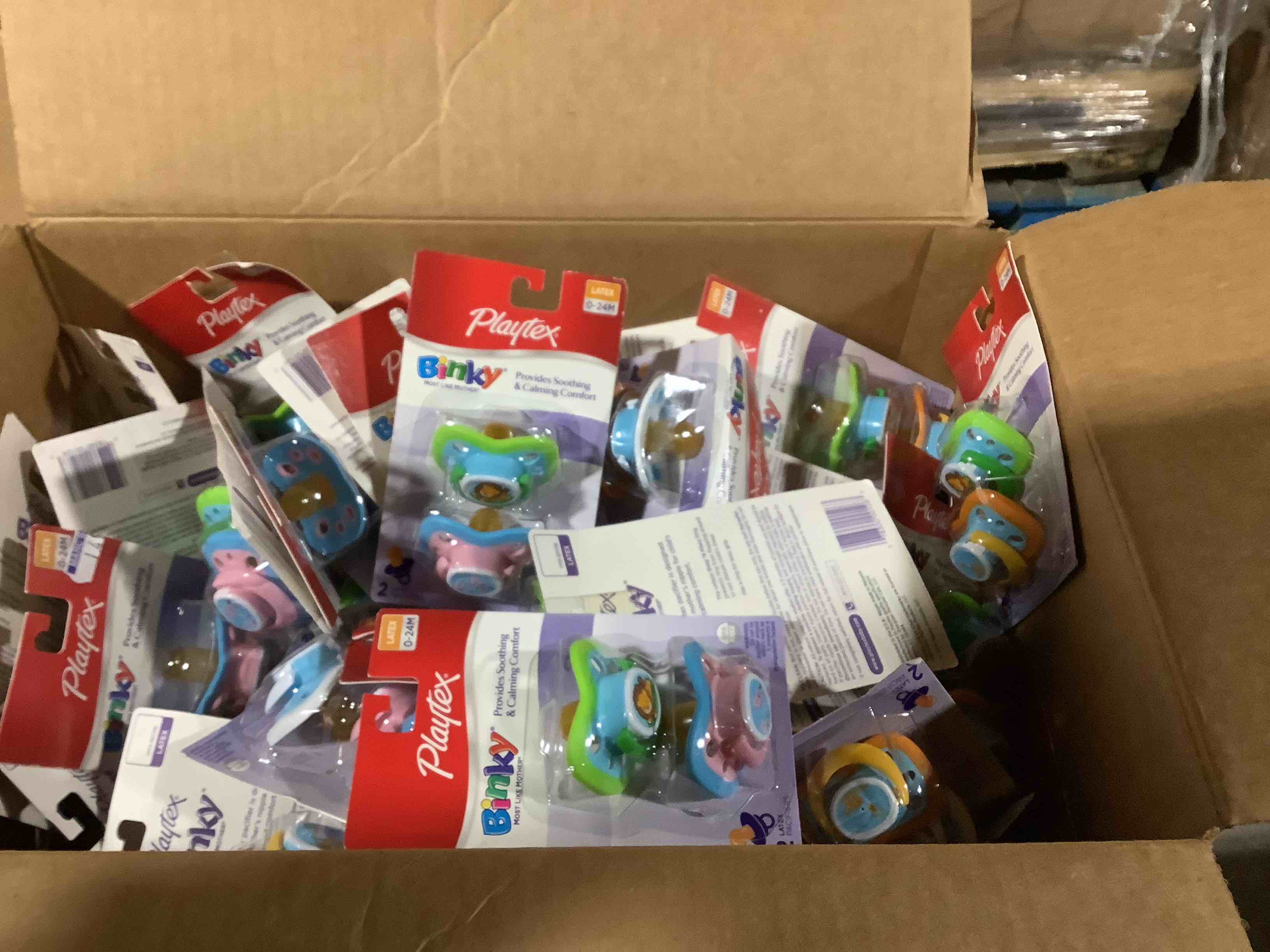 box lot of miscellaneous items 