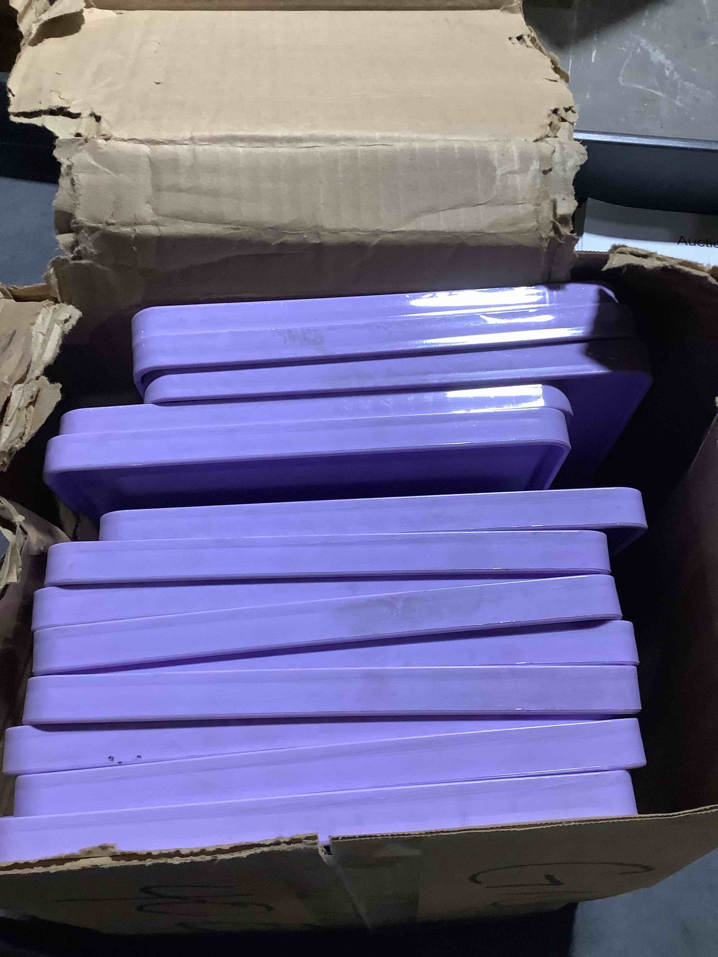 box lot of miscellaneous items 