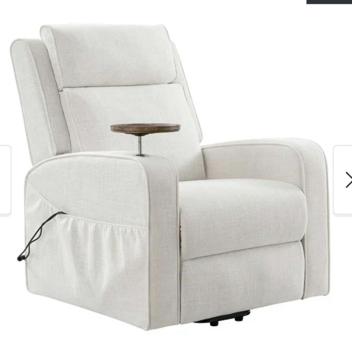 Darrell Modern Lift Assist Power Massage Recliner with USB by HULALA HOME