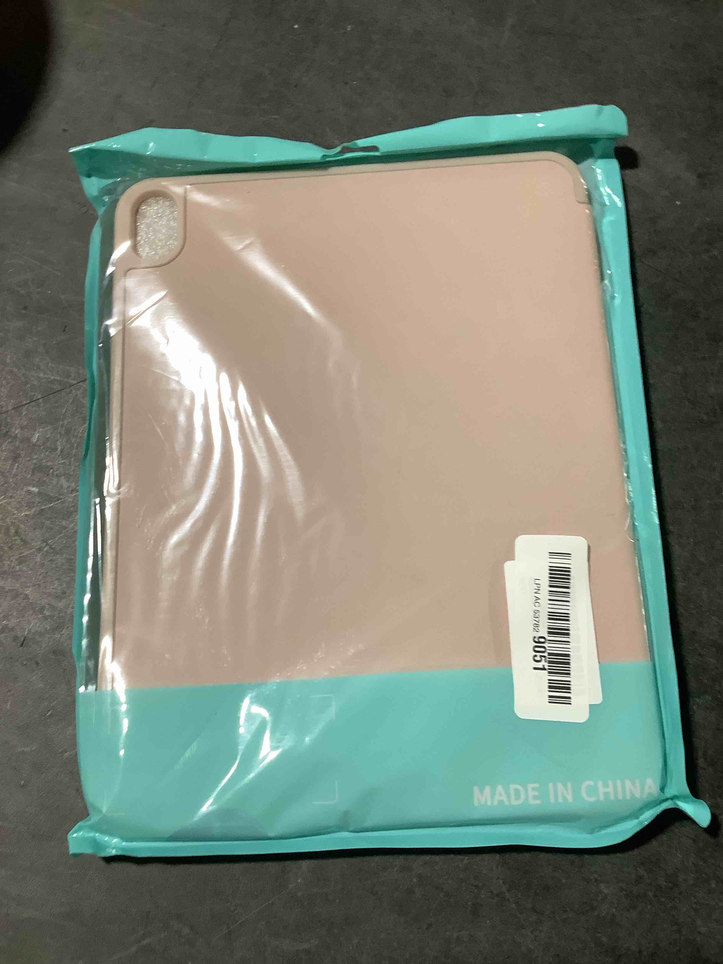 Condition photo showing New/Like New for Kenke for iPad 11/10th Gen Case with Pencil Holder 11/10.9 inch 2025 A16/2022, Soft TPU Back Shell Hybrid Slim Trifold Stand Protective Cover Support Touch ID Auto Wake/Sleep (Pink) Pink-Xiwen10 for iPad 10/A16